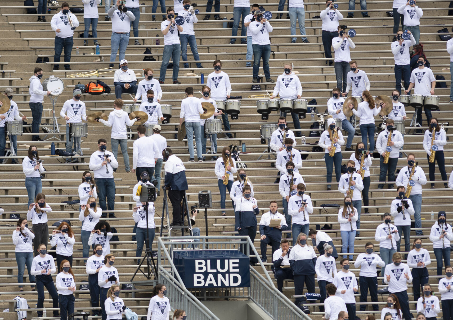 Penn State football spring practice, Blue Band